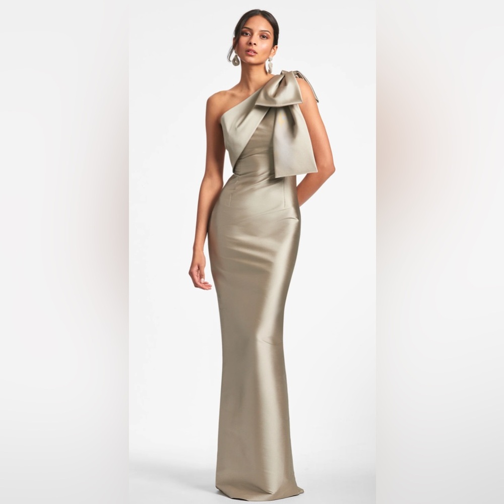 SACHIN & BABI - BONNIE GOWN IN PEWTER